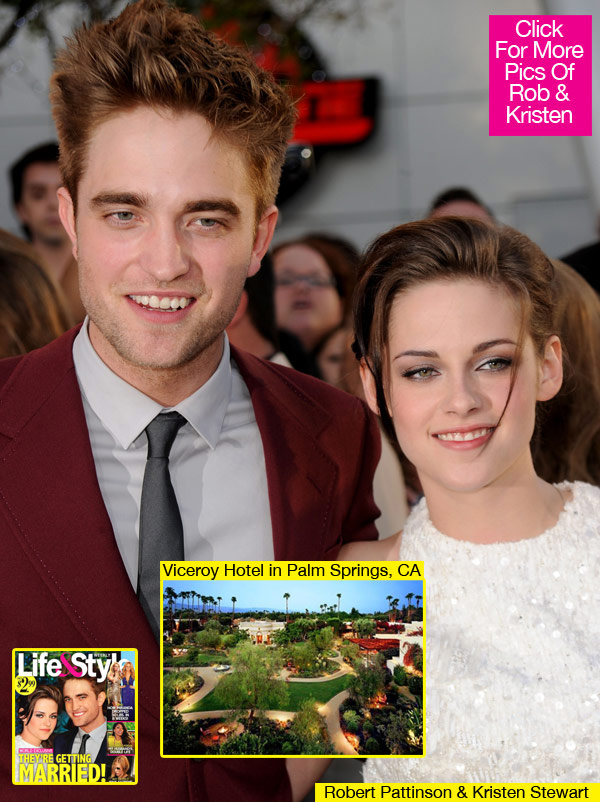 Robert Pattinson Kristen Stewart Wedding Plans