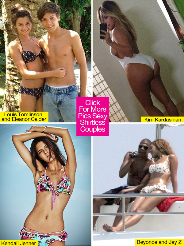 Celebrity Couples Shirtless