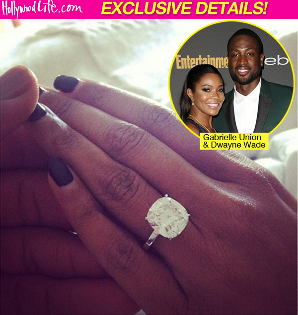 Gabrielle Union Engagement Ring
