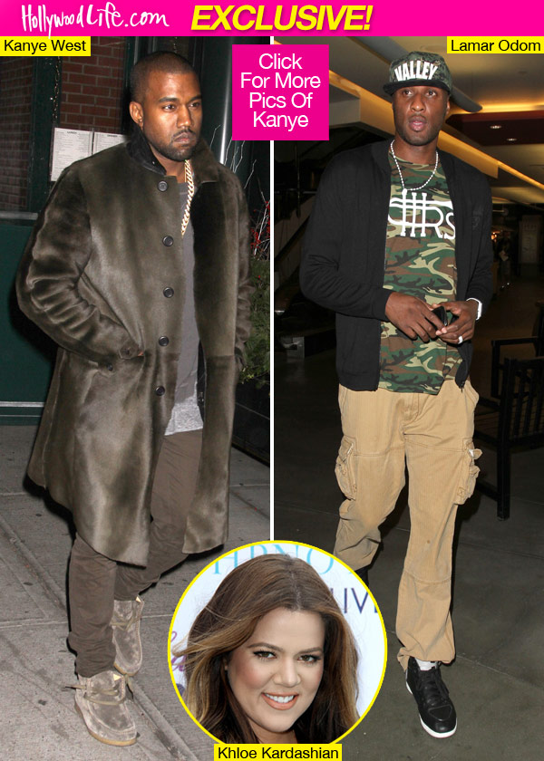 Lamar Odom Kanye West No Respect