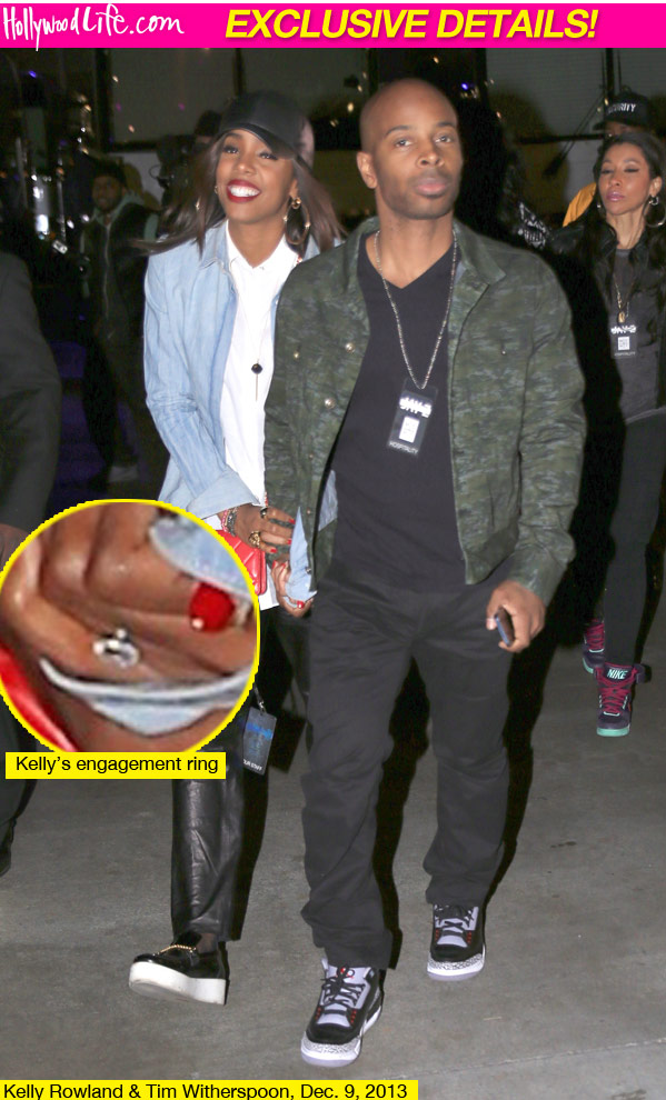 Tim Witherspoon Kelly Rowland Fiance