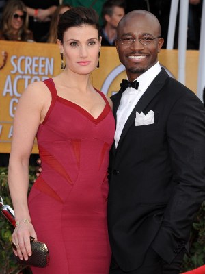 Taye Diggs Idina Menzel Split
