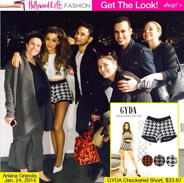 Ariana Grande Rakuten Shorts