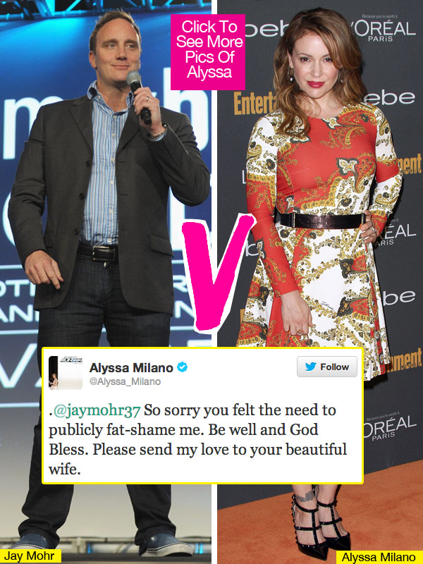Alyssa Milano Jay Mohr