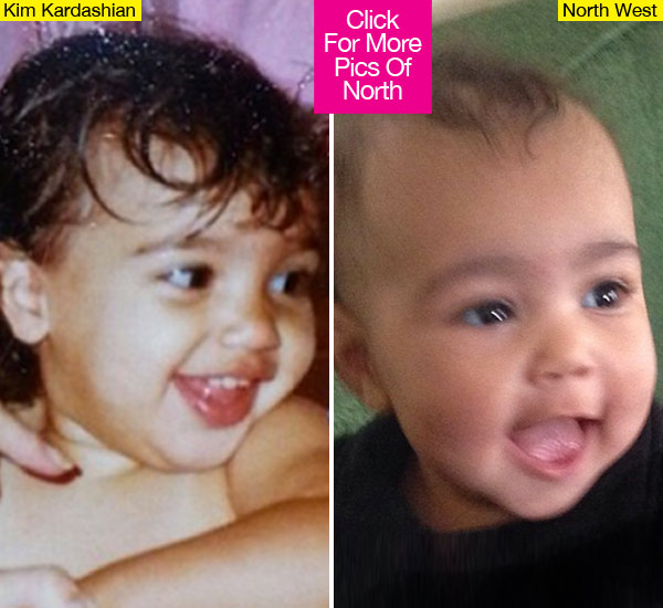 Kim Kardashian Baby Photo