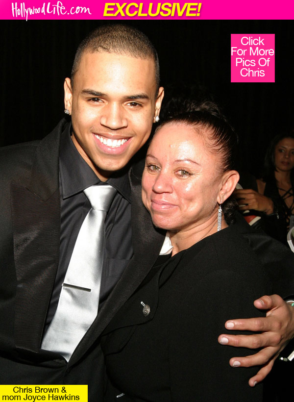 Chris Brown Mother Relationship