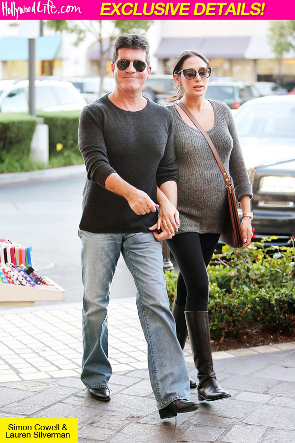 Lauren Silverman Simon Cowell Baby