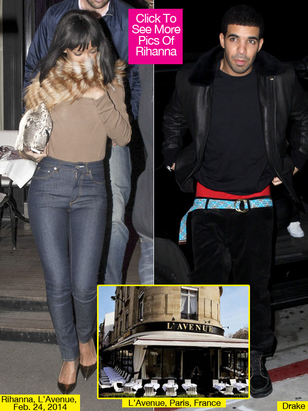 Drake Rihanna Paris Date