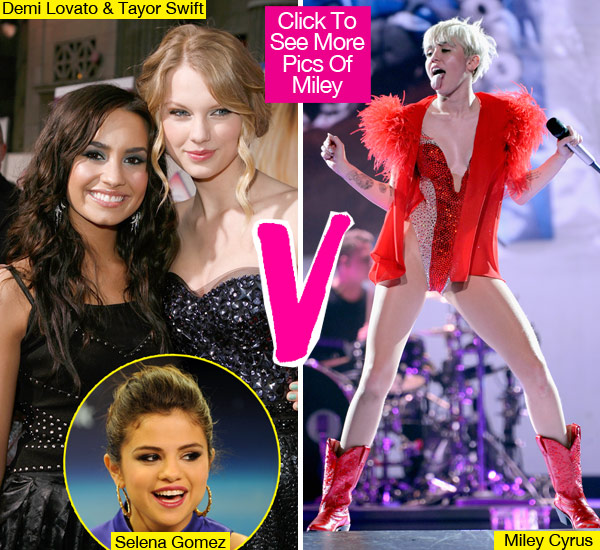 Selena Gomez Dissing Miley Cyrus