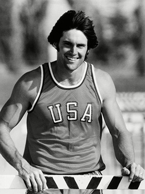 Bruce Jenner won the Decathlon in the 1976 Summer Olympic Games in Montreal. He scored a world record of 8618 points. Ca. 1976.Historical Collection