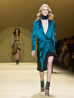 J. Mendel Fashion from the J. Mendel Fall 2014 collection is modeled during New York Fashion Week onNY Fashion Week J. Mendel, New York, USA