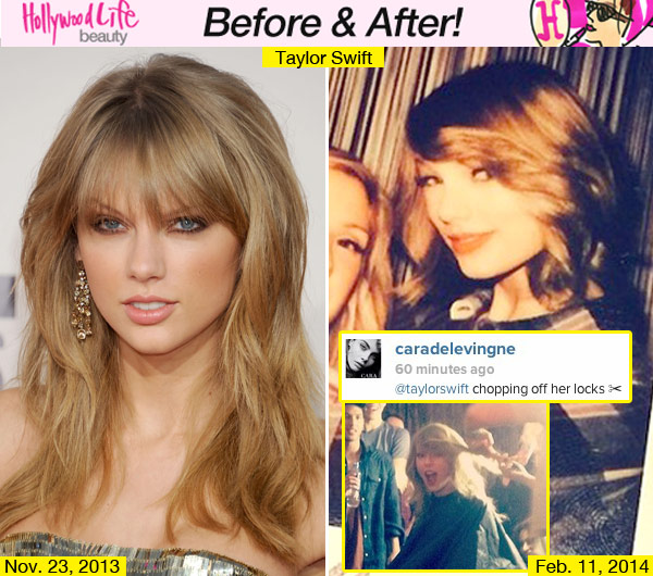 Taylor Swift Haircut Video