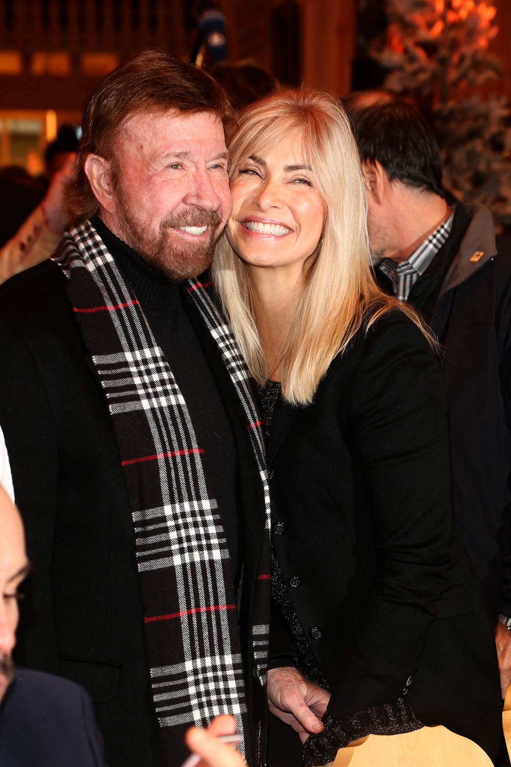 Chuck Norris and wife Gena O'Kelley
Pre-opening of Gut Aiderbichl Christmas market, Henndorf, Austria - 12 Nov 2019