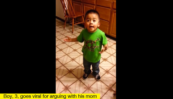 Boy Argues Cupcakes