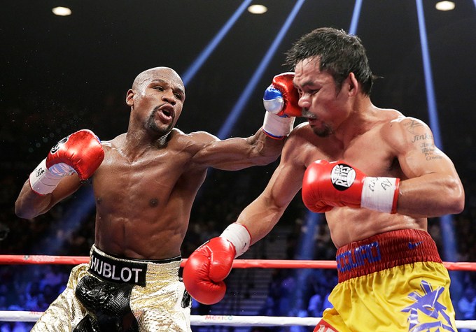 Floyd Mayweather Jr. versus Manny Pacquiao