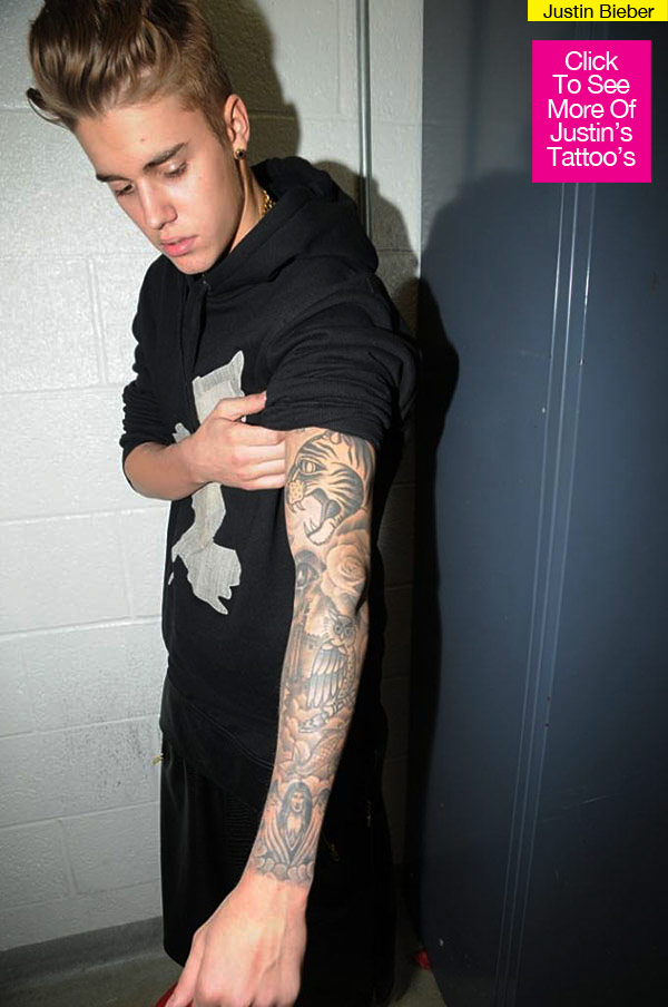 Justin Bieber Tattoos
