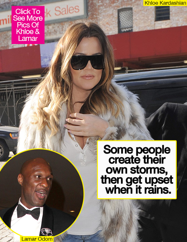 Lamar Odom Khloe Kardashian Diss