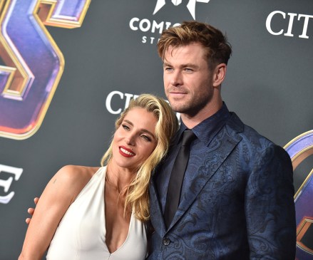 Elsa Pataky and Chris Hemsworth
'Avengers: Endgame' Film Premiere, Arrivals, LA Convention Center, Los Angeles, USA - 22 Apr 2019