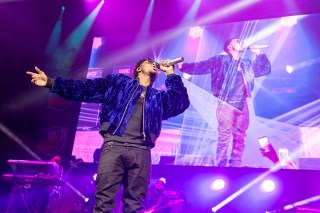 Trey Songz (Tremaine Aldon Neverson) during the WGCI Big Jam at United Center on December 30, 2016, in Chicago, Illinois (Photo by Daniel DeSlover/imageSPACE) *** Please Use Credit from Credit Field ***(Sipa via AP Images)