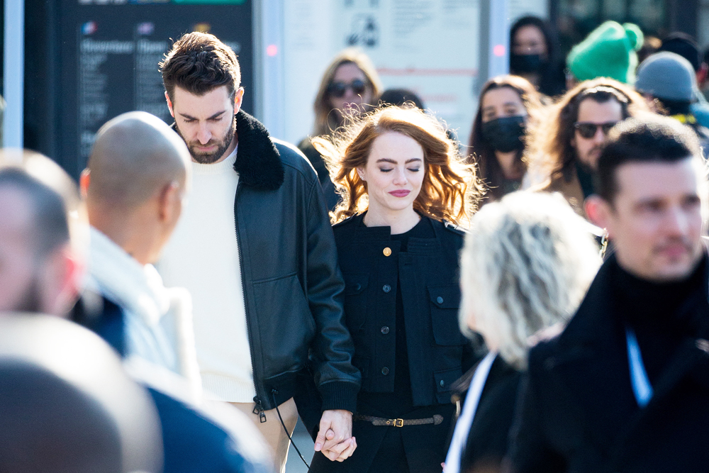 Arrivals at the Louis Vuitton Womenswear Fall/Winter 2022/2023 show as part of Paris Fashion Week on March 07, 2022 in Paris, France. 

Photo by Nasser Berzane/ABACAPRESS.COM

Pictured: Dave McCary,Emma Stone
Ref: SPL5294479 070322 NON-EXCLUSIVE
Picture by: Nasser Berzane/AbacaPress / SplashNews.com

Splash News and Pictures
USA: +1 310-525-5808
London: +44 (0)20 8126 1009
Berlin: +49 175 3764 166
photodesk@splashnews.com

United Arab Emirates Rights, Australia Rights, Bahrain Rights, Canada Rights, Greece Rights, India Rights, Israel Rights, South Korea Rights, New Zealand Rights, Qatar Rights, Saudi Arabia Rights, Singapore Rights, Thailand Rights, Taiwan Rights, United Kingdom Rights, United States of America Rights