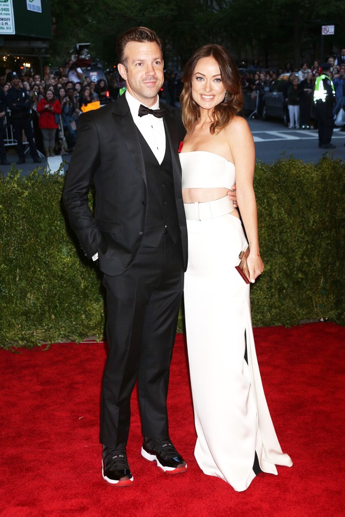 Jason Sudeikis and Olivia Wilde at the Costume Institute Gala Benefit