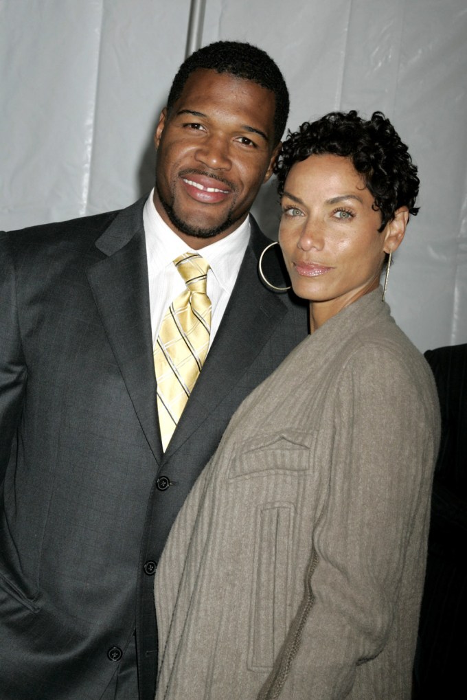 Michael Strahan With Ex-Fiancée Nicole Murphy