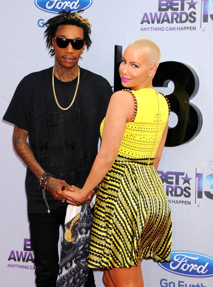 Amber & Wiz At The BET Awards