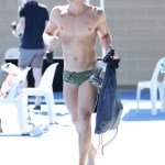 *EXCLUSIVE* Gold Coast, AUSTRALIA  - *PREMIUM-EXCLUSIVE*  - Cody Simpson fools around with swimmer friend Emily Seebohm poolside on the Gold Coast. The popstar is preparing to compete in the Australian National Swimming Championships this week. Cody was seen chatting with his trainer, Michael Bohl  and joking around with Olympic swimmer Emily Seebohm. Cody sported a pair of tiny green swim shorts that showed off his athletic build.

Pictured: Cody Simpson

BACKGRID USA 14 APRIL 2021 

BYLINE MUST READ: Backgrid AU / BACKGRID

USA: +1 310 798 9111 / usasales@backgrid.com

UK: +44 208 344 2007 / uksales@backgrid.com

*UK Clients - Pictures Containing Children
Please Pixelate Face Prior To Publication*