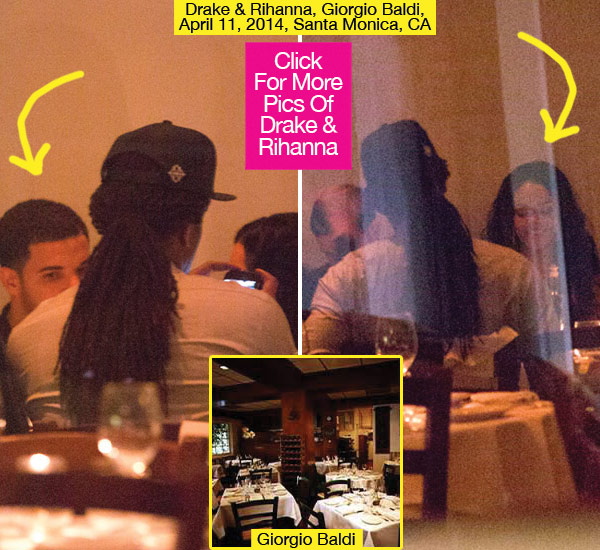 Rihanna Drake Date Giorgio Baldi