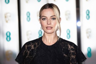 Margot Robbie poses for photographers upon arrival at the BAFTA Film Awards after party in LondonGrosvenor House BAFTA After Party 2020, London, United Kingdom - 02 Feb 2020