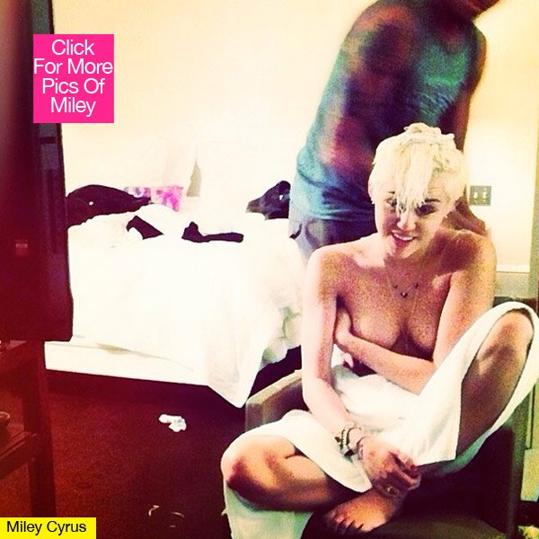 Miley Cyrus Topless