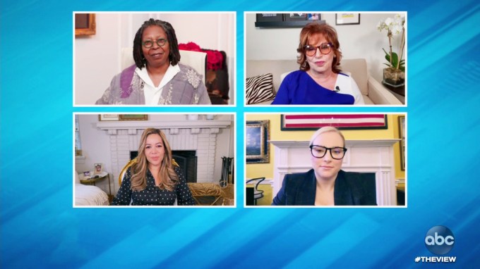 Whoopie Goldberg, Sunny Hostin, Joy Behar, Meghan McCain