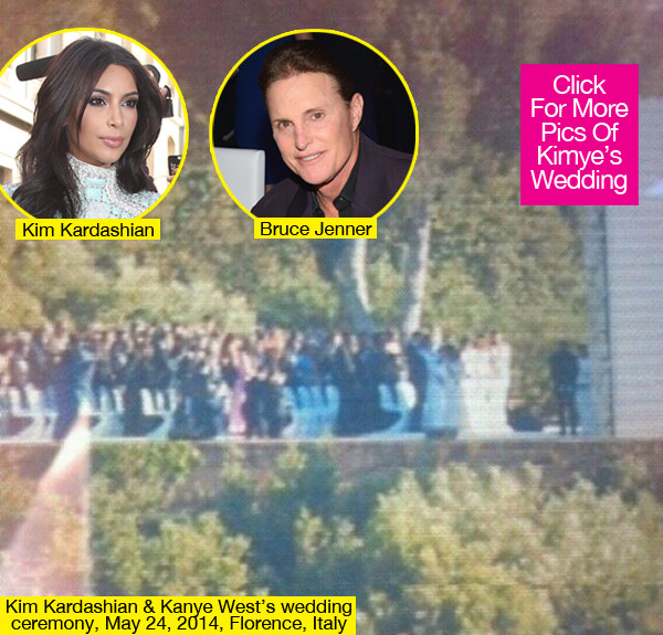 Kim Kardashian Walk Down The Aisle
