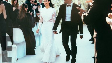 Kim Kardashian Wedding Dress