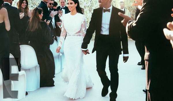 Kim Kardashian Wedding Dress