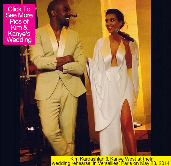 Kim Kardashian Kanye West Wedding Cake