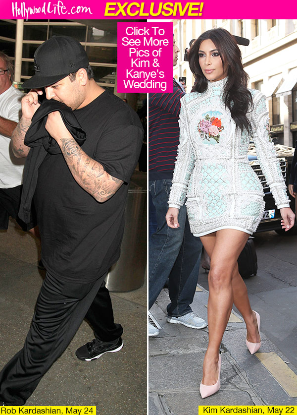 Rob Kardashian Dissed Kim Kardashian