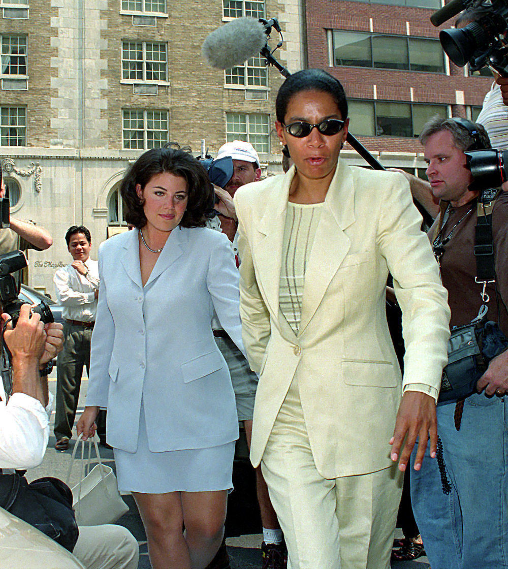 Monica Lewinsky in Washington DC, USA - 28 Jul 1998