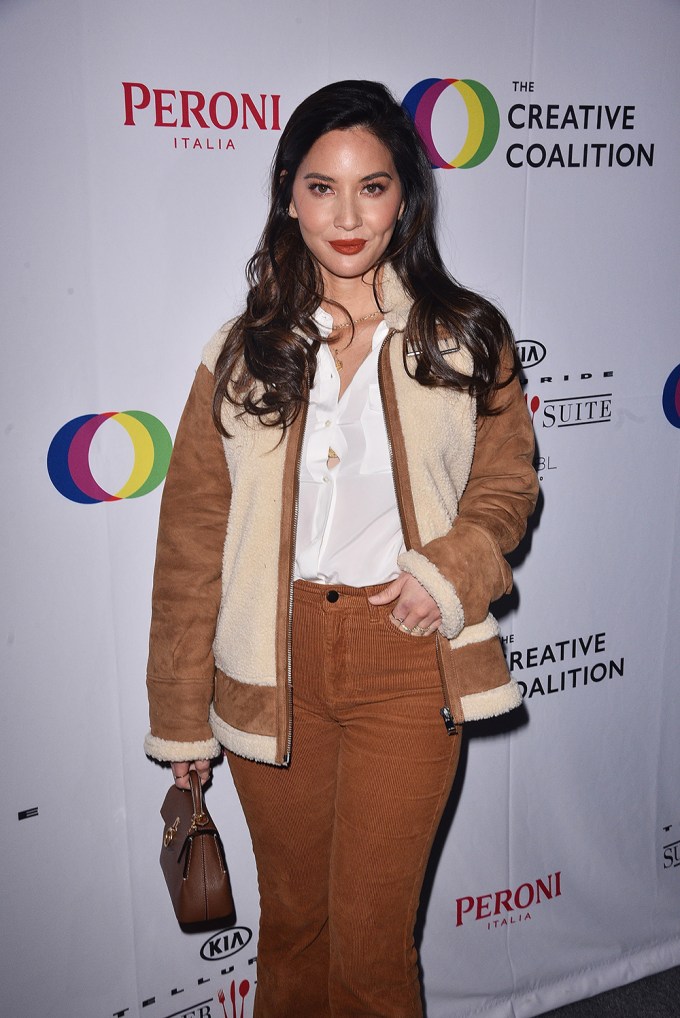 Olivia Munn At The Creative Coalition Spotlight Initiative Gala Awards Dinner