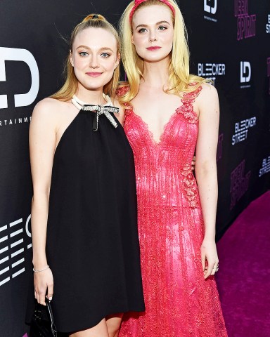 Dakota Fanning, Elle Fanning
'Teen Spirit' film screening, Arrivals, Los Angeles, USA - 02 Apr 2019