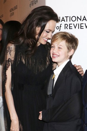 Angelina Jolie and Shiloh Jolie-PittThe National Board of Review Awards Gala, Arrivals, New York, USA - 09 Jan 2018