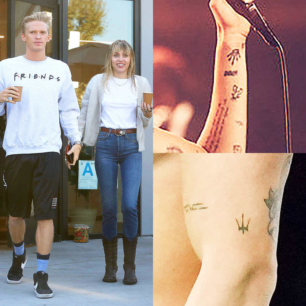 Celeb Couple Tattoos