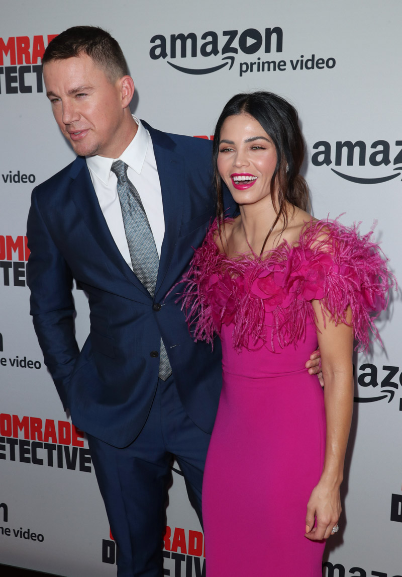 Channing Tatum and Jenna Dewan
'Comrade Detective' TV show premiere, Arrivals, Los Angeles, USA - 03 Aug 2017