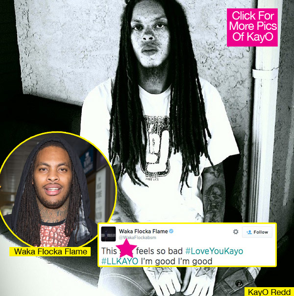 Waka Flocka Flame Mourns KayO Redd