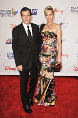 Antonio Banderas, left, and Melanie Griffith attend Children's Hospital LA Gala: Noche de Ninos at L.A. Live on Saturday, Oct. 20, 2012, in Los Angeles. (Photo by Richard Shotwell/Invision/AP)