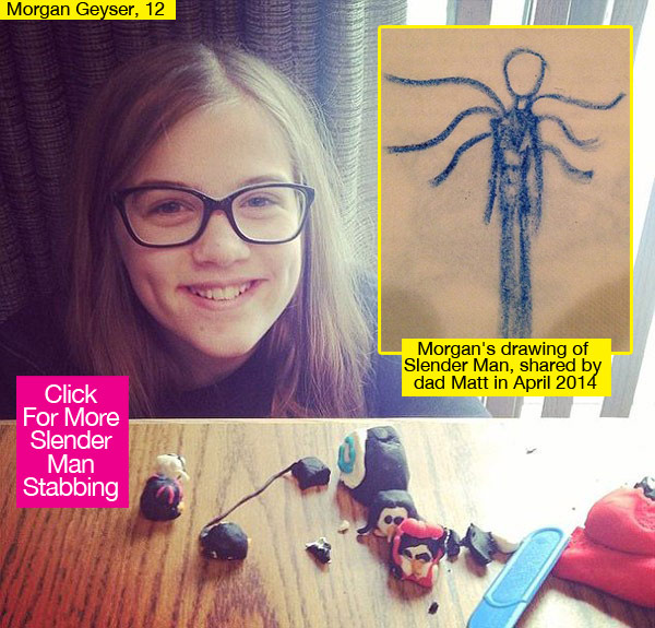 Morgan Geyser Slender Man Drawing
