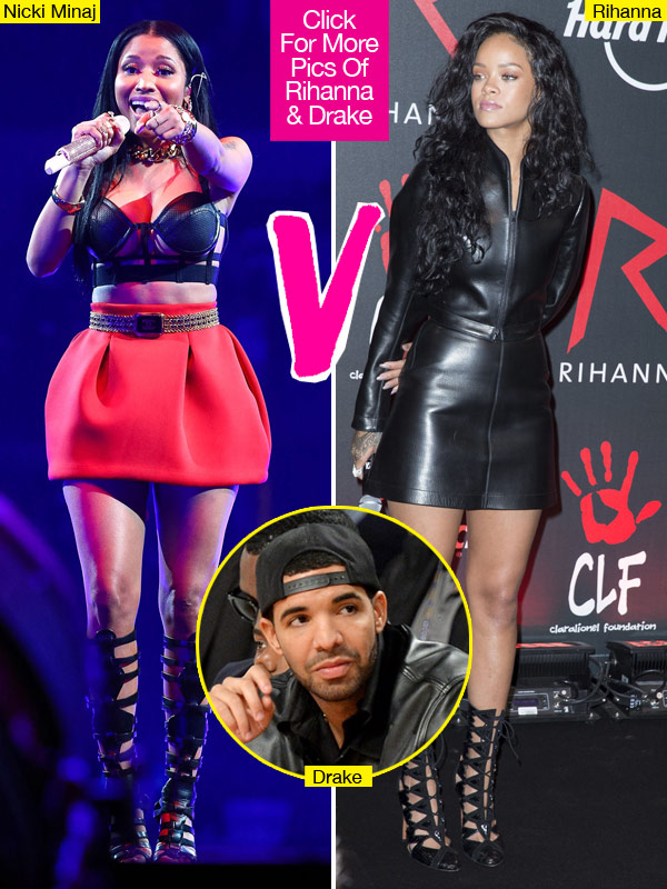 Nicki Minaj Feud Rihanna
