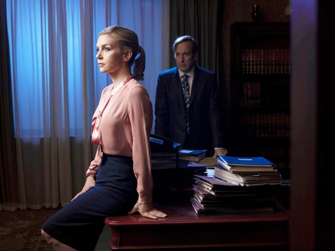 Bob Odenkirk and Rhea Seehorn in Season 4 (2018)