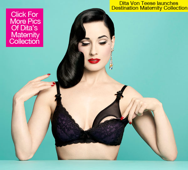 Dita Von Teese Maternity