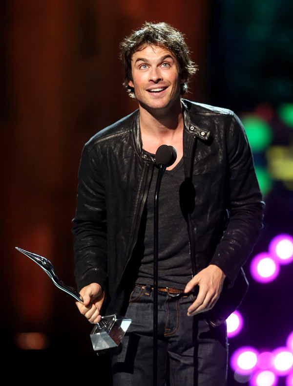 Ian Somerhalder Best Threesome Young Hollywood Awards